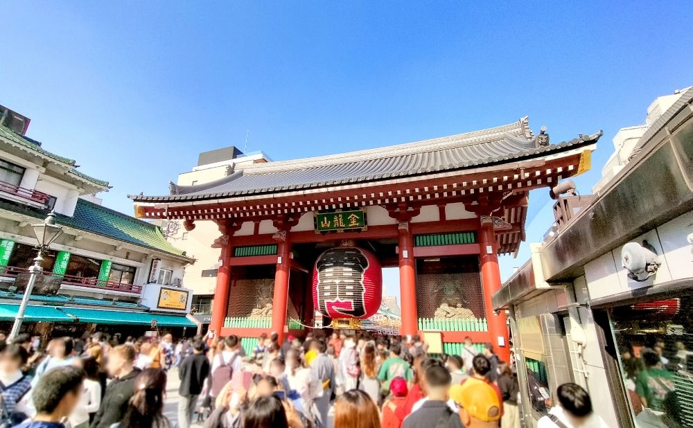 浅草寺雷門の写真