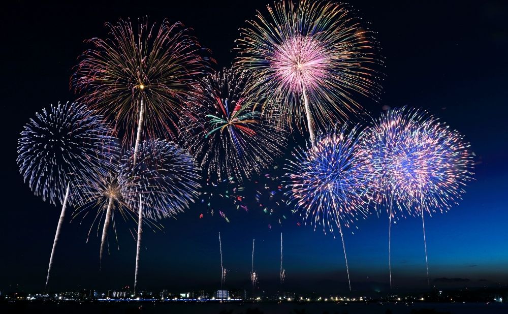 花火大会の写真